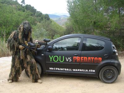 Paintball at LostWorld Marbella