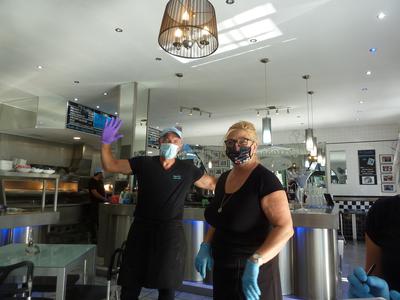 June 2020 Dinner at Peggotty’s El Pilar