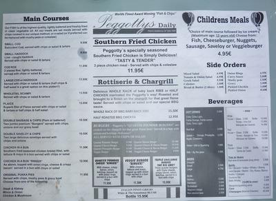 June 2020 Dinner at Peggotty’s El Pilar