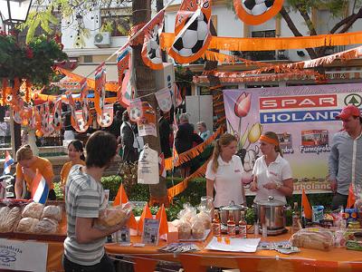 Queen of Holland Day Koninginnedag in Marbella