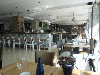 The stylish interior to Al Baco 
