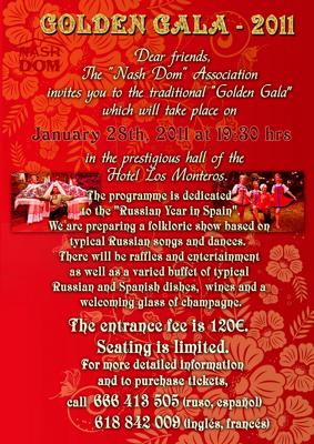 Russian Golden Gala in Marbella