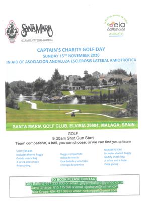 Santa Maria Golf Club Captain's Charity Day