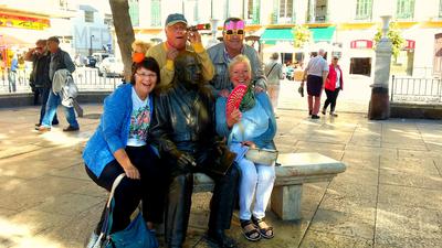 Happy treasure hunters