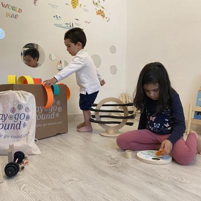 Toys selected by child development specialists