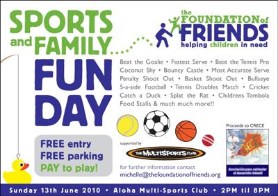 Sports And Family Fun Day Sports And Family Fun Day