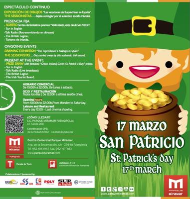 St. Patricks Day at Parque Miramar Fuengirola