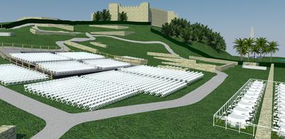 The site of the ancient castle in Fuengirola