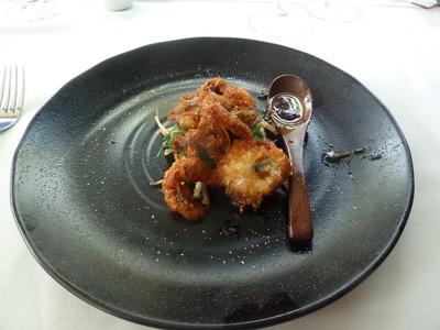 Tempura soft shell Crab