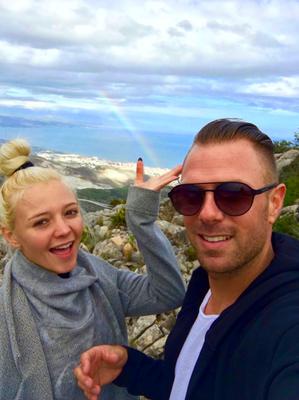 We even saw a rainbow