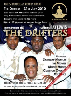 The Drifters Marbella Concert 2010