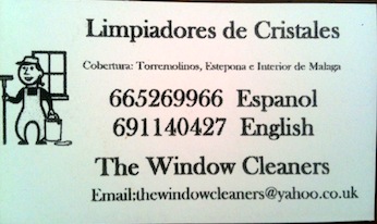 The Window Cleaners Costa del Sol