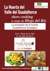 Ecological cooking show La Huerta Guadalhorce