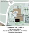 Map to La Quinta Marbella