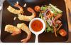 Tempura Prawns at Marbella Golf Country Club