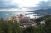 a Panoramic view of Malaga from Gibralfaro