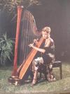 Anna with her harp