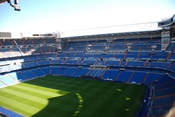 Real Madrid football stadium