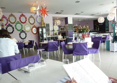 The eclectic decor of Umami