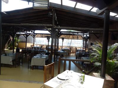 One of the 2 dining rooms