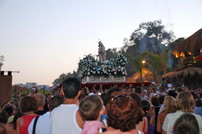 Virgen del Carmen parade in San Pedro de Alcántara