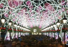 Malaga Christmas lights