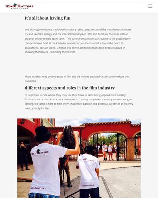 About Madhatters Film Camp