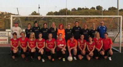Studs and Stilettos Ladies FC squad