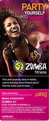 Zumba classes in Marbella